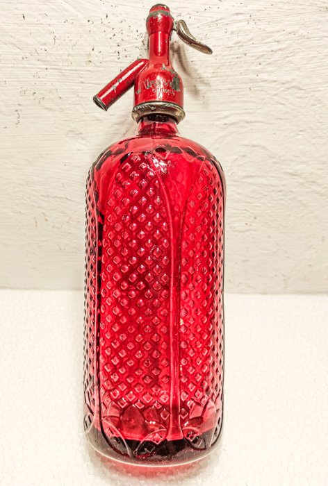 Modernista Floral Rojo - 虹吸瓶