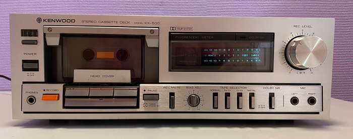 Kenwood - KX-500 Cassette recorder-player