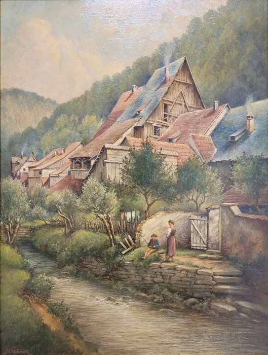 Josef Osbeck (1898-1938) - Tallandschaft