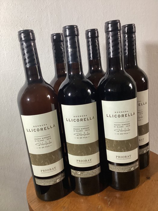 2016 Roureda Llicorella, Vi Blanc - Πριοράτ Pedro Ximenez - 6 Bottles (0.75L)