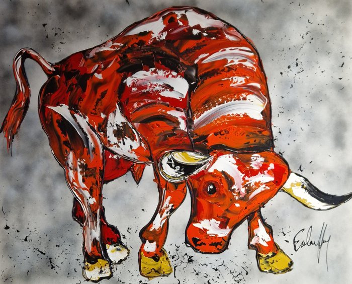 Henry Escobar - Le taureau rouge     XL
