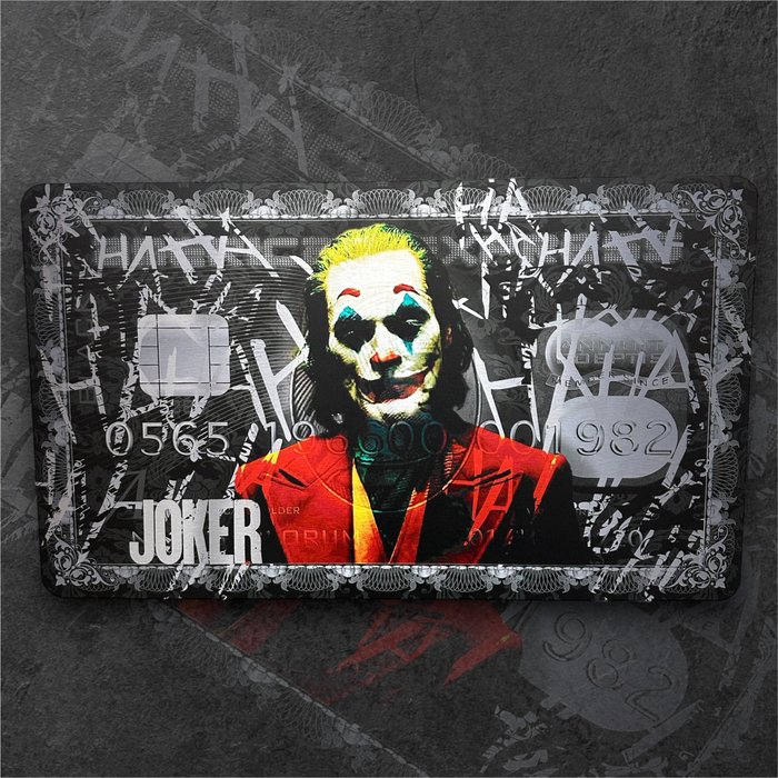 DALUXE ART - Joker AMEX Card - exclusieve (80cm)