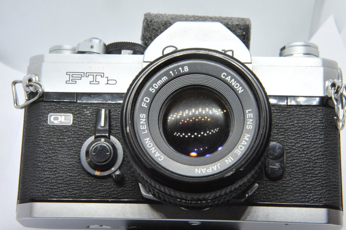 Canon Canon FTb QL met 1.8 /50 mm FD lens Cámara analógica