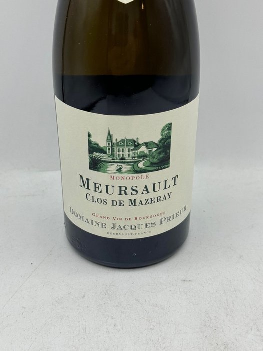 2021 Domaine Jacques Prieur "Clos de Mazeray" - Meursault - 1 Fles (0,75 liter)