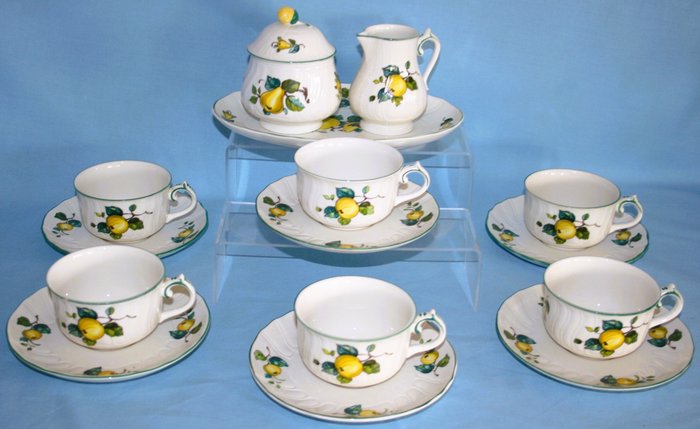 Villeroy & Boch Vintage - 整套茶具 (15) - 牙買加 - 體外瓷