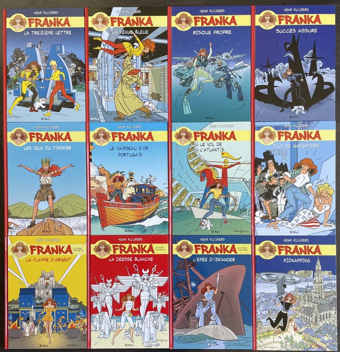 Franka T1 à T12 + 12x ex-libris - Collection Tirage de Tête - 12x C - TT - 12 Album - 2010/2012