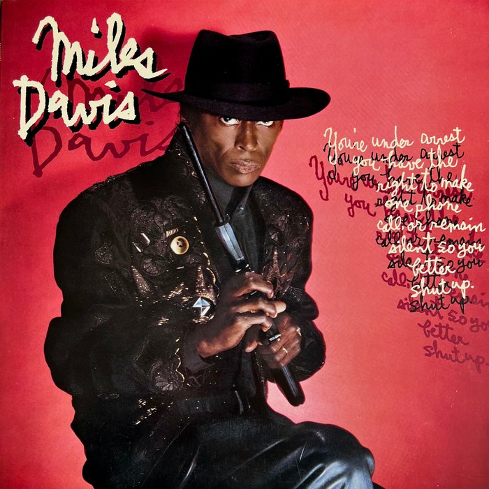 Miles Davis - You're Under Arrest - 1st JAPAN PRESS - VERY NICE COPY ! - Płyta winylowa - 1st Pressing, Wydanie japońskie - 1985