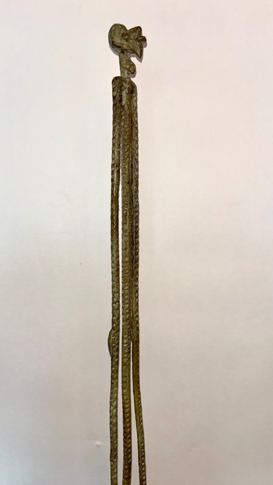 絲狀雕塑（男）100 厘米 - Dogon - 馬里