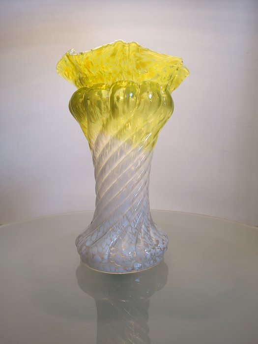 Legras & Cie. François-Théodore Legras - Vase (1) -  cliché Art Nouveau  - glass of cliché