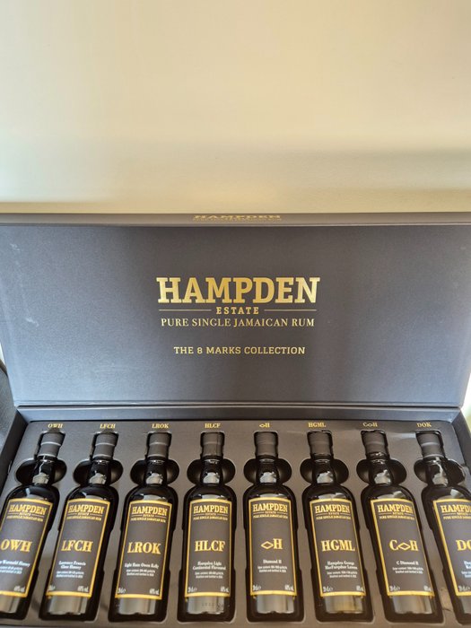 Hampden - The 8 Marks Collection - 20cl - 8 bottles