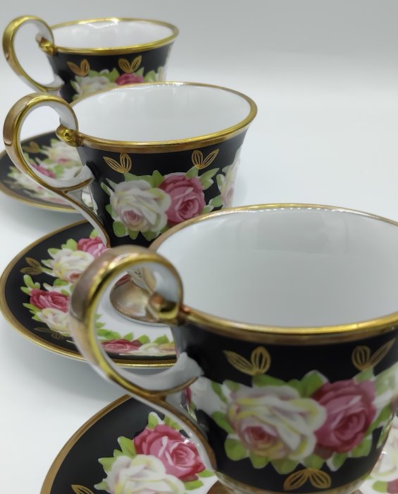 Limoges - 茶杯 (6) - 瓷器