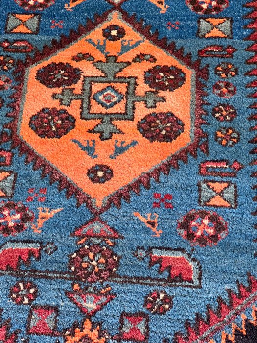 Hamadan - 凯利姆平织地毯 - 215 cm - 135 cm