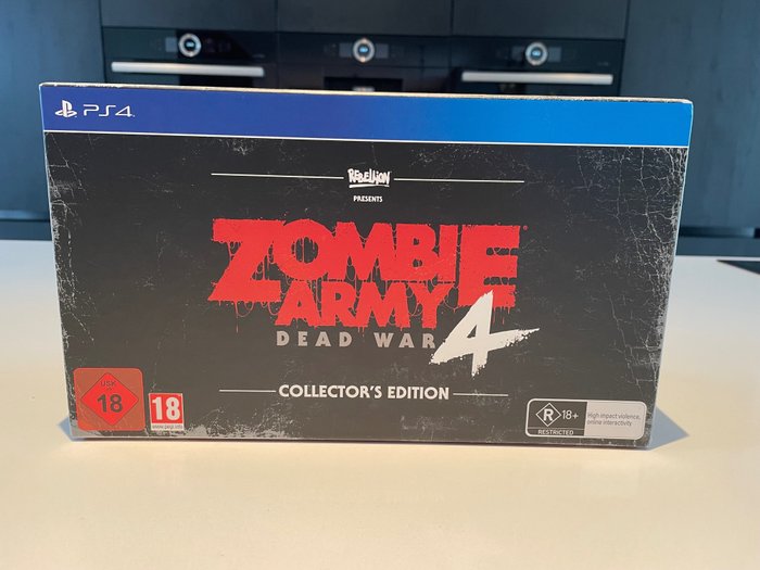 Sony - Playstation 4 - Zombie Army 4 Collector’s Edition - 電動遊戲套裝 - 原裝盒未拆封
