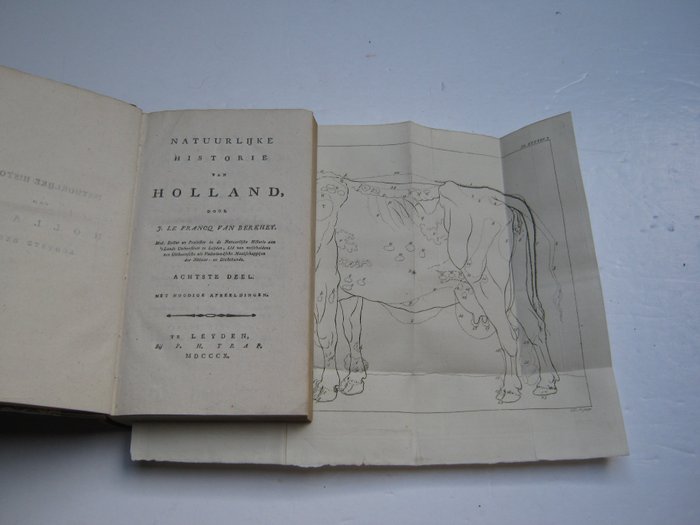 Joannes Le Francq van Berkhey - Natuurlijke historie van Holland. Achtste deel: Rundvee - 1810