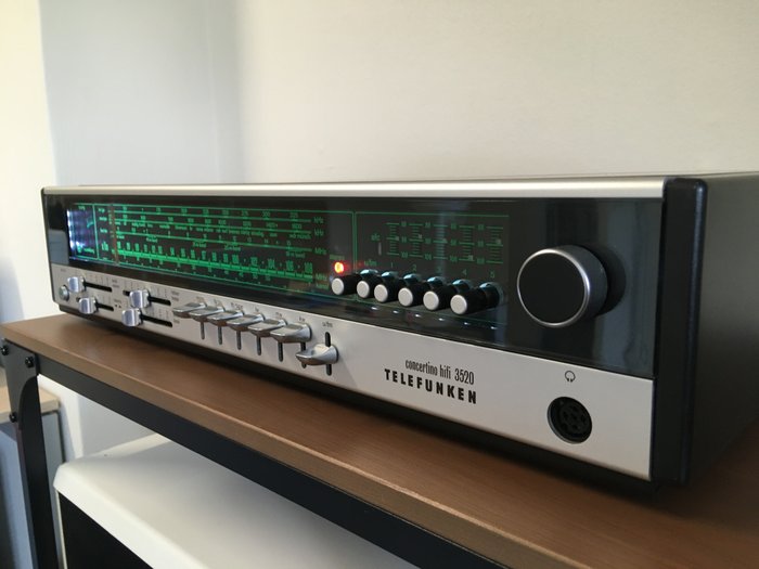 Telefunken - Concertino 3520 Receptor estéreo de estado sólido