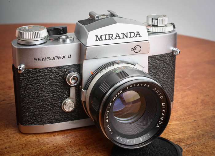 Miranda Sensorex II MC + lens Auto 1,8 50 mm très beau Fonctionnel Appareil photo reflex mono-objectif (SLR)
