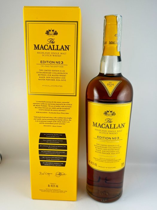 Macallan - Edition No. 3 - Original bottling  - 700 毫升