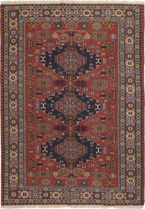 老基里姆俄罗斯 Shirvan Kilim - 凯利姆平织地毯 - 268 cm - 184 cm