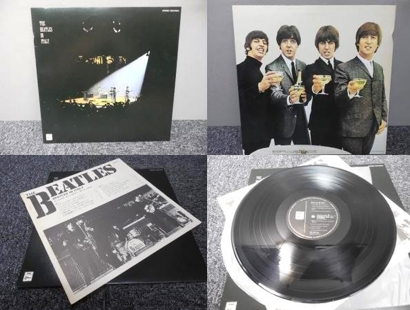 甲壳虫乐队 - The Beatles In Italy /Hard To Find In Great Media Condition "Treasure" - LP - 1st Pressing, 日本媒体 - 1982