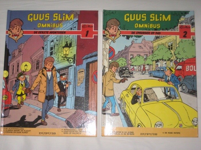 Guus Slim - Omnibus 1 t/m 6 - 6 Album - Første udgave