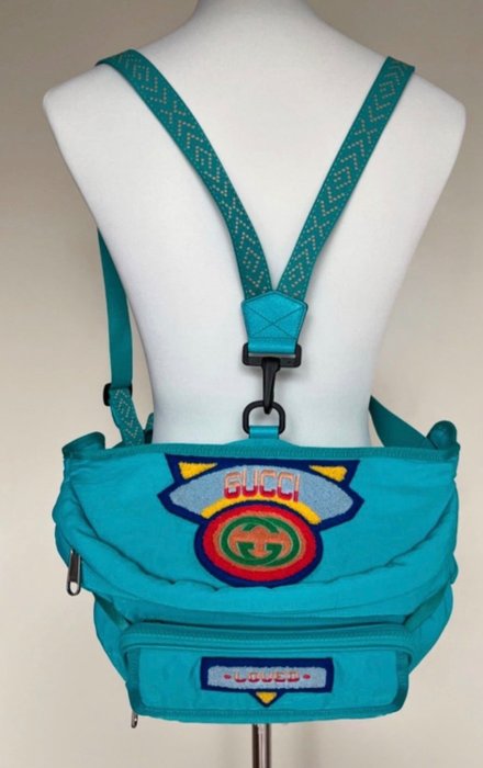 Gucci - 80‘s Patch Belt Bag - Geantă crossbody