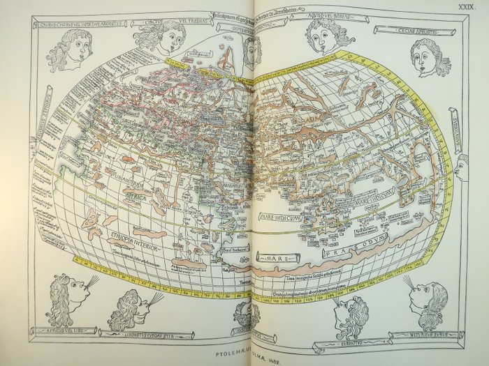Adolf Erik Nordenskjöld / Kraus / Ptolémée, Mercator, Gastaldi, Apinius Ortelius - Facsimile-Atlas: to the early history of Cartography with reproductions of the most important maps - 1970