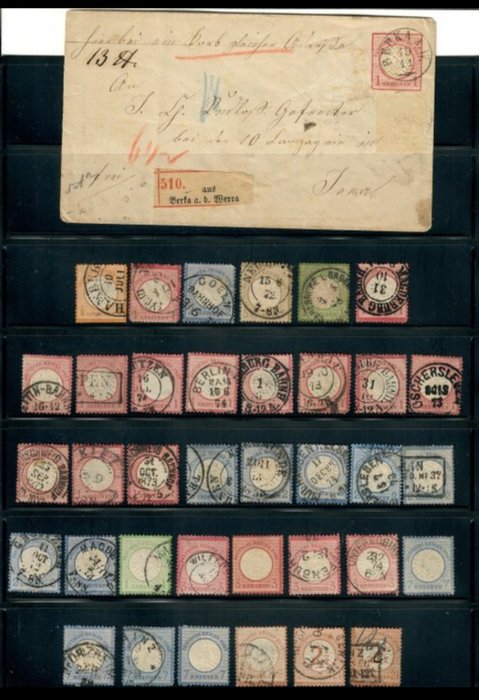 Allemagne et Colonies 1870/1950 - Collection Empire allemand, Bohême et Moravie, Plébiscite et bureaux de poste étrangers.