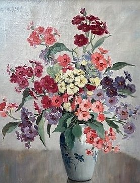 Antonie Althuyzen (1897-1963) - Stilleven met bloemen