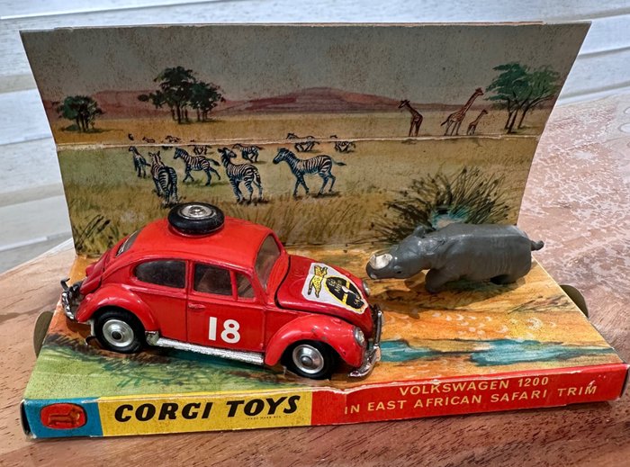 Corgi 1:43 - 1 - Miniatura de carro - n. 256 Volkswagen Safari