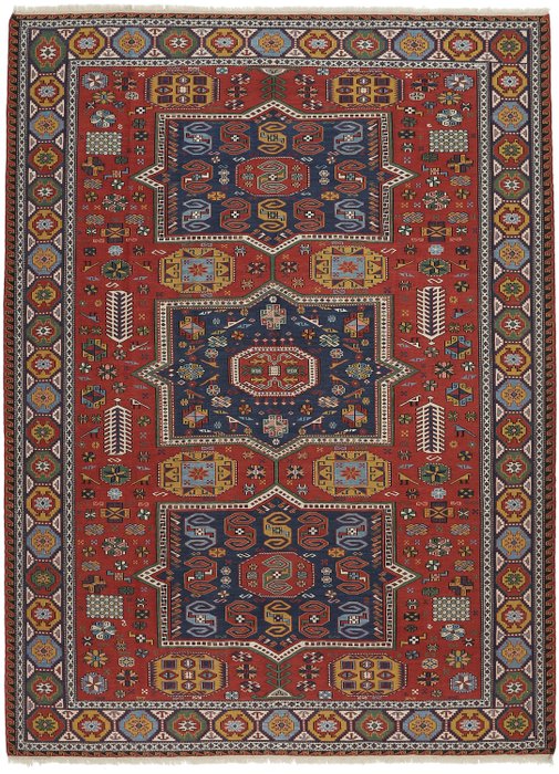 老基里姆俄罗斯 Shirvan Kilim - 凯利姆平织地毯 - 310 cm - 220 cm