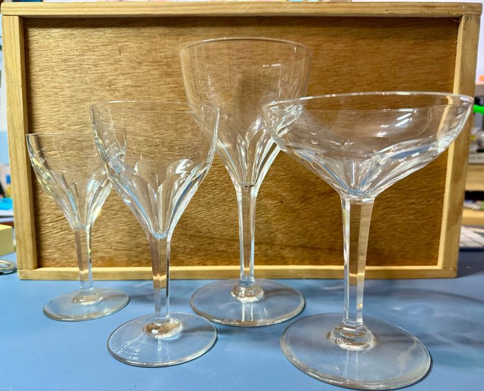 Val Saint Lambert - Zestaw szklanek (30) - NESTOR - Kryształ