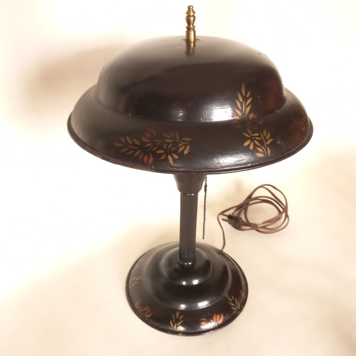 Lámpara de escritorio - Tipo atómico de los años 30 - Metal