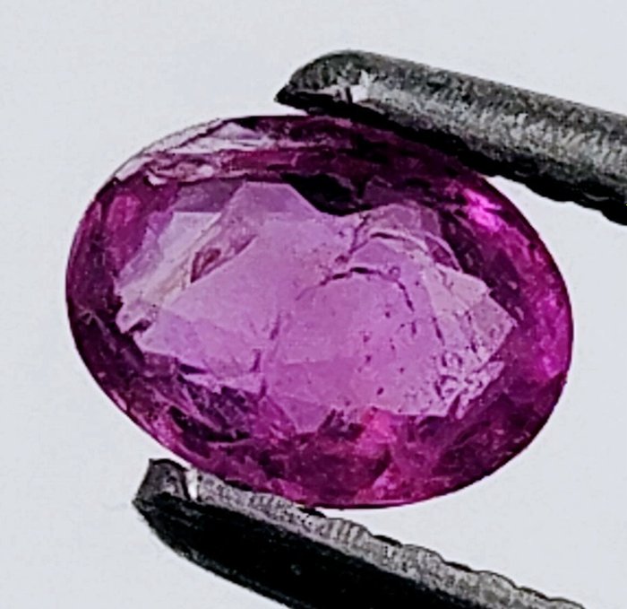 紫玫瑰 蓝宝石 - 0.53 ct
