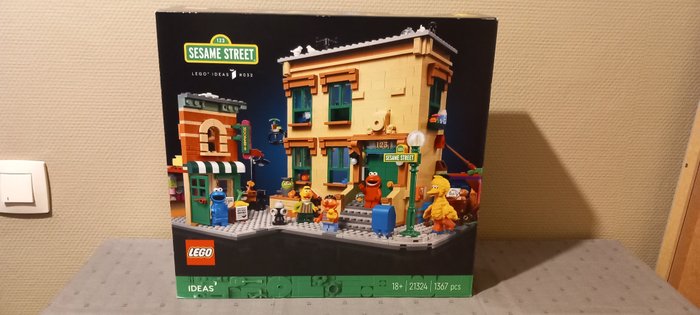LEGO - Ideas - 21324 - 123 sesame street - 2020+ - 丹麥
