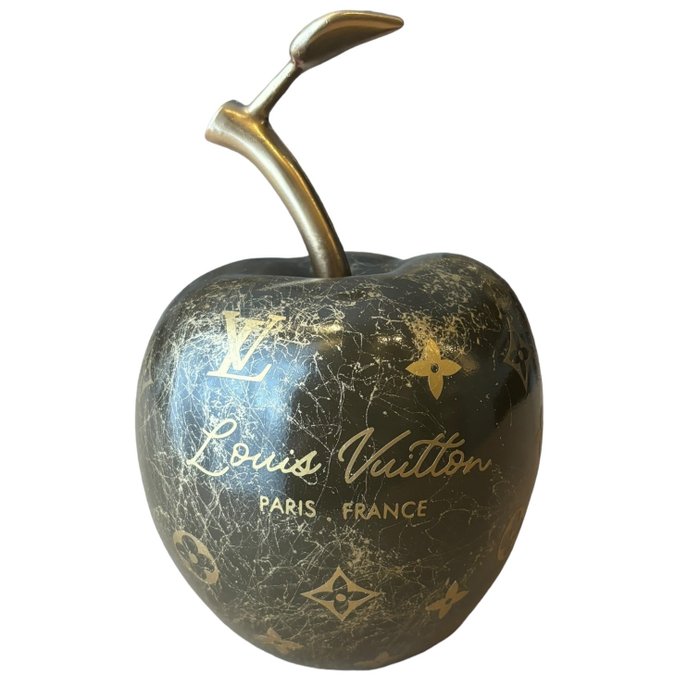 AmsterdamArts - Big marble gold Louis Vuitton Apple