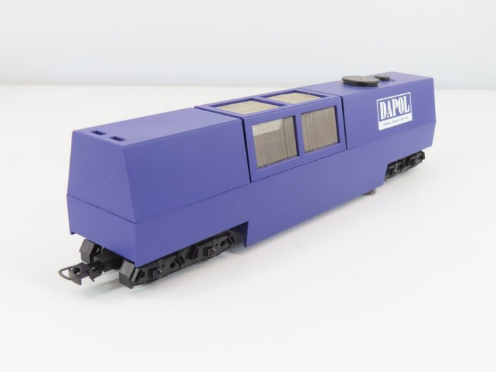 Dapol H0 - B802 - Godsvagn för modelltåg (1) - 4-axlad dammsugare/rälsrengöringsvagn