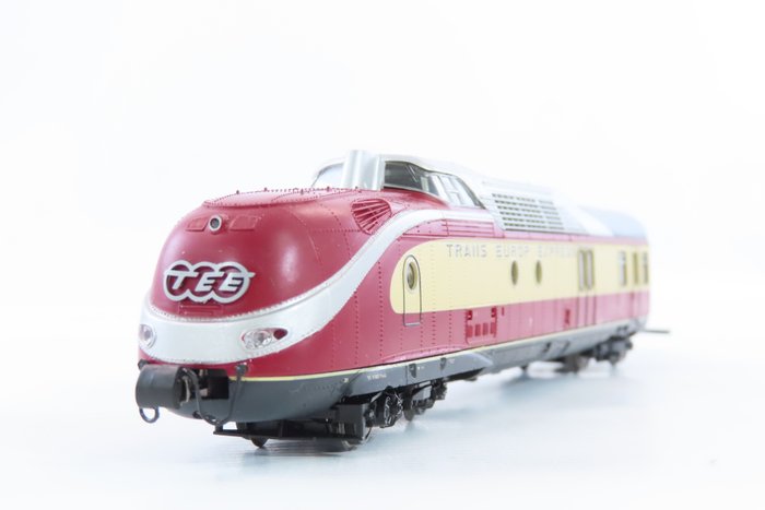 Roco H0轨 - 43086 - 火车单元 (1) - 4 件套 VT 11.5 'TEE' 带完整声音 - DB