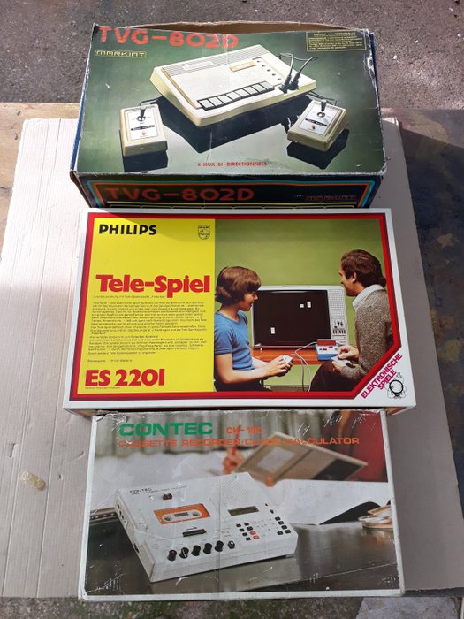 PHILIPS, MARKINT, CONTECT - Ensemble Vintage - Videospiel - In Originalverpackung