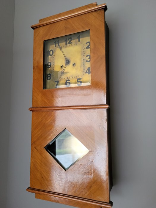 Relógio de parede - Madeira - 1930-1940
