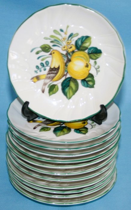 Villeroy & Boch Vintage Petit Four set - Fad (12) - Jamaica - Vitro porcelæn