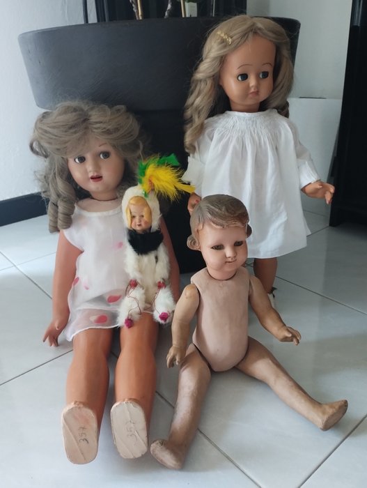 Sconosciuto  - Puppe 4 Bambole - 1950-1960