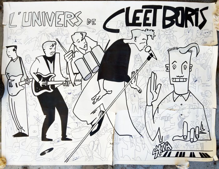Boris, Cleet - 1 Original page - L'univers de Cleet Boris - 1983