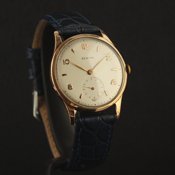 Zenith - 18K Rose Gold Small seconds - 没有保留价 - 男士 - 1950-1959
