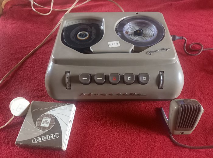 Grundig - Stenorette S 錄音電話機 盤式磁帶音頻