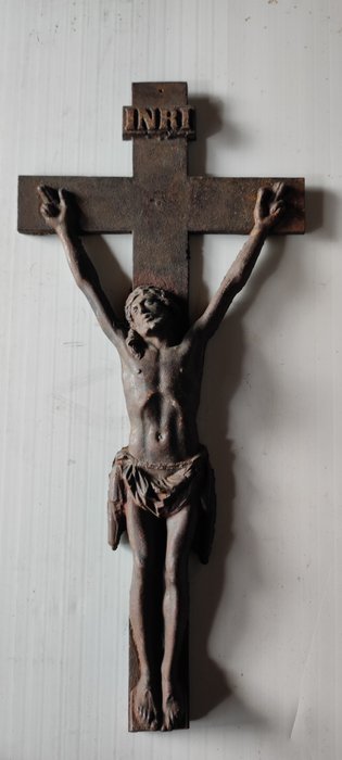 十字架 (1) - 古董 - 鐵（鑄） - 1850-1900