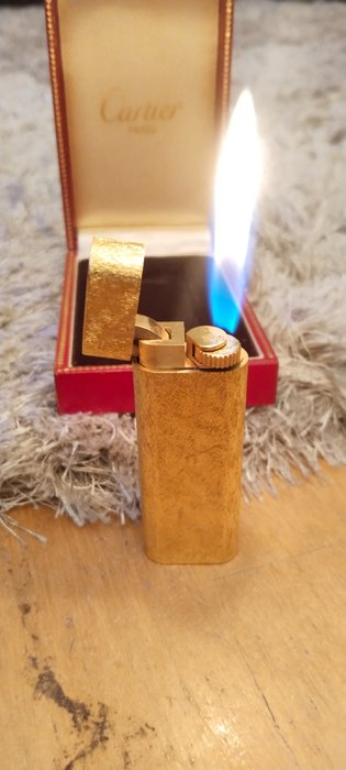 Cartier - Lighter - gold plated -  (1)
