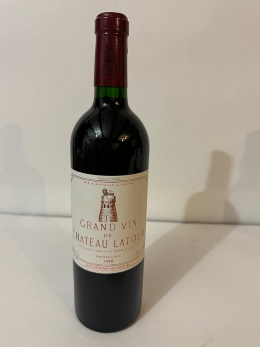 1998 Chateau Latour - Pauillac 1er Grand Cru Classé - 1 Bottiglia (0,75 litri)