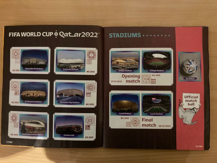 Panini – World Cup Qatar 2022 – Lionel Messi – 1 Complete Album
