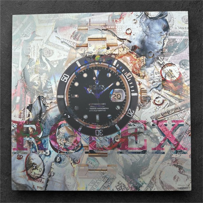 DALUXE ART - R.olex Dollar - Pop-Art