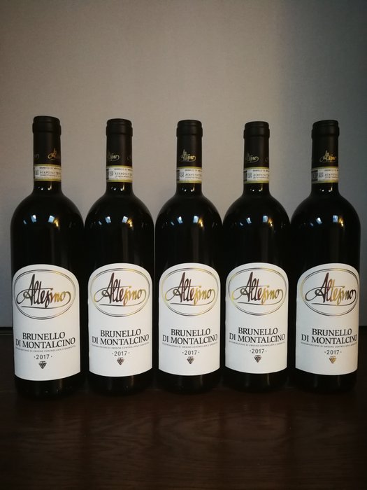 2017 Altesino - Brunello di Montalcino - 5 Flasker  (0,75 l)